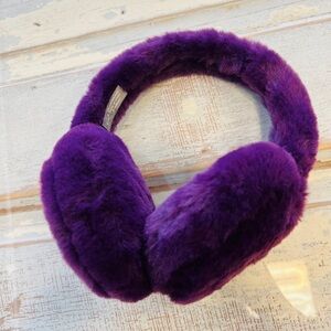 NWT Plush Purple Earmuffs